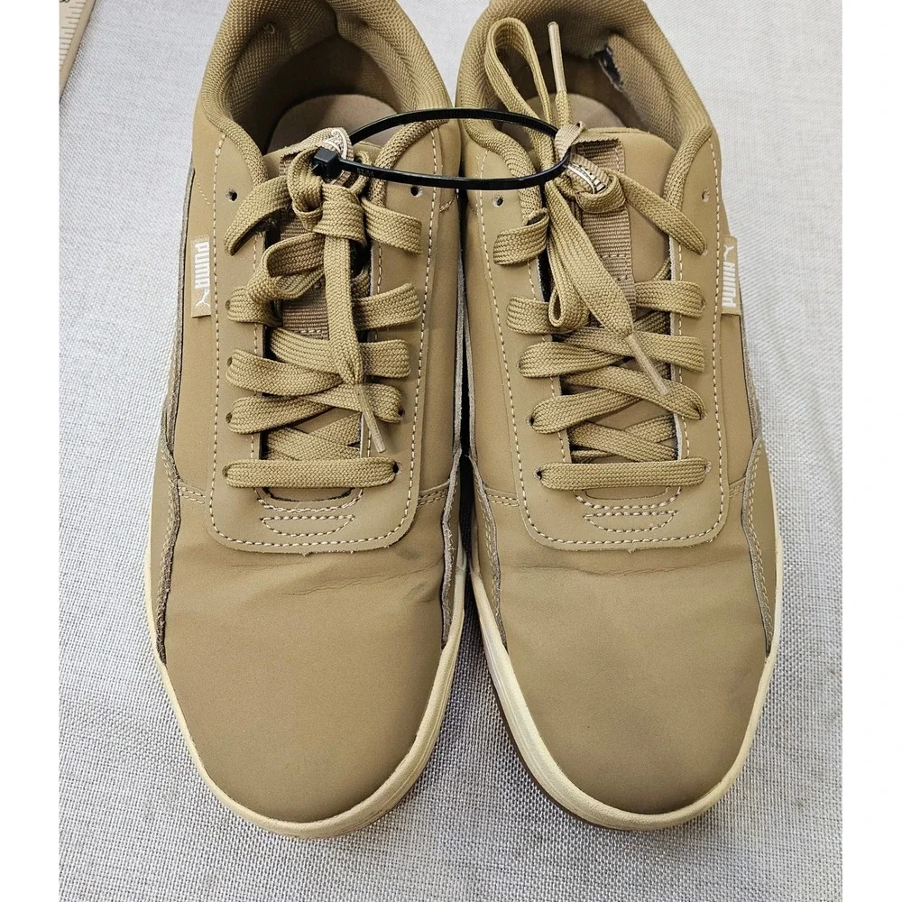 Puma Sneakers Mens‎ 9.5 Tan 403556-01 Low Top SoftFoam Athletic Casual Shoes